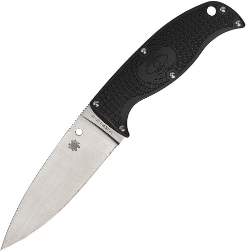 Spyderco Enuff 2 Leaf Shape Fixed Blade Knife - SCFB31PBK2 