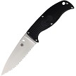 Spyderco Enuff 2 Leaf Shape Knife - SCFB31SBK2 