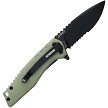 SCH1159312 Schrade Artillery Linerlock Pocket Knife Green 