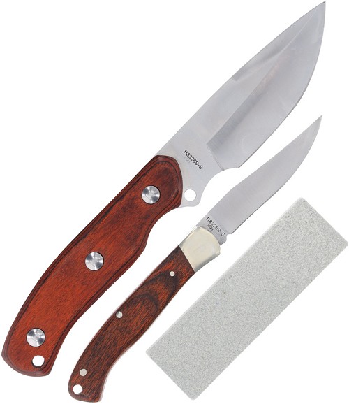 Schrade Uncle Henry Fixed/Folder Knife Combo - SCHP1183269 