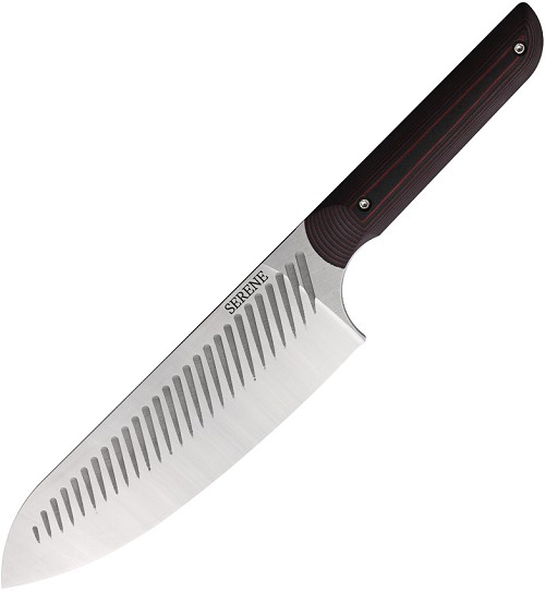 Serene Kitchen Co. Chefs Knife Magna Cut Black/Red - SER001 