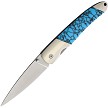 Santa Fe Stoneworks Linerlock Pocket Knife Turquoise - SF70TUR 