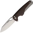Southern Grind Hornet Button Lock Pocket Knife Micarta - SG22396 