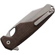 SG22396 Southern Grind Hornet Button Lock Pocket Knife Micarta 