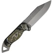 Shed 2024 Momentum Fixed Blade Knife OD Burl - SHED24MOOD 