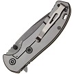 SKF420SEBG SKIF Knives Sturdy Framelock Pocket Knife Black Stonewash Olive 