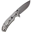 SKF420SEBG SKIF Knives Sturdy Framelock Pocket Knife Black Stonewash Olive 
