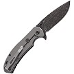 SKF420SEB SKIF Knives Sturdy Framelock Pocket Knife Black Stonewash Black 