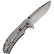 SKF420SE SKIF Knives Sturdy Framelock Pocket Knife Stonewash Black 