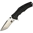 SKIF Knives Griffin Framelock Pocket Knife Stonewash Black - SKF422SE 