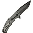 SKF422SEBG SKIF Knives Griffin Framelock Pocket Knife Black Stonewash Olive 