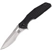 SKIF Knives Defender Framelock Pocket Knife Stonewash Black - SKF423SE 