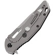 SKF423SE SKIF Knives Defender Framelock Pocket Knife Stonewash Black 