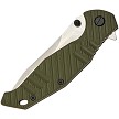 SKF424SEG SKIF Knives Adventure Framelock Pocket Knife Stonewash Olive 