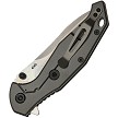 SKF424SE SKIF Knives Adventure Framelock Pocket Knife Stonewash Black 