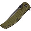 SKF425SEBG SKIF Knives Urbanite Framelock Pocket Knife Black Stonewash Olive 