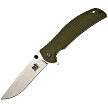 SKIF Knives Urbanite Framelock Pocket Knife Stonewash Olive - SKF425SEG 