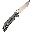 SKF425SE SKIF Knives Urbanite Framelock Pocket Knife Stonewash Black 