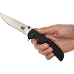 SKF425SE SKIF Knives Urbanite Framelock Pocket Knife Stonewash Black 