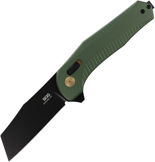 SOG Diverge XR Lock Pocket Knife Green - SOG12020343 