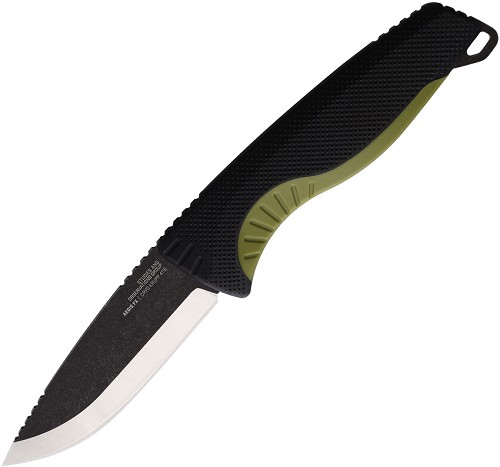 Sog Aegis FX Fixed Blade Knife Green - SOG17410441 