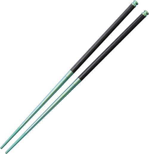 Spartan Chopsticks Satin Titanium Green - SPCC1SGR 