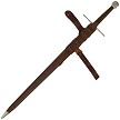 SR7055 Red Dragon Combat Hand-and-a-Half Sword 