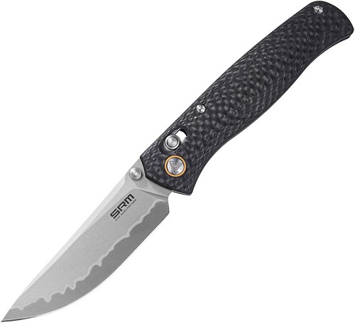 SRM Ambi Lock Pocket Knife Carbon Fiber - SRM255LCB2 