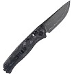 SRM255LFB2 SRM Lockblade Pocket Knife Shred Carbon Fiber 