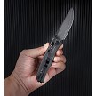 SRM255LFB2 SRM Lockblade Pocket Knife Shred Carbon Fiber 