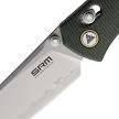 SRM Medal Ambi Lock Pocket Knife Green Micarta - SRM255LMG2 