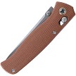 SRM255LMN SRM 255L Ambi Lock Pocket Knife Brown G10 