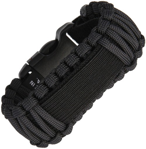 Survco Tactical Para Cord Watch Band Black - SRV01 