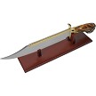SS7029 Steel Stag 21 Inch Crown Filework Fixed Blade Bowie Knife 