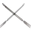 SSA30315 Swiss Advance SAIGA BBQ Tongs & Forks Large 
