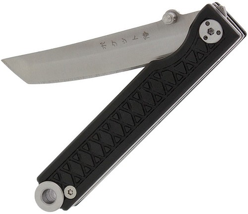 StatGear Knives Pocket Samurai Linerlock Pocket Knife Black - STAT102 