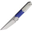 Stedemon NOC DG23 Linerlock Pocket Knife Blue/White - STEDG2303 