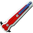 STEDSRED Stedemon DongShan Linerlock Pocket Knife Red 