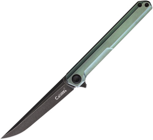 Stedemon TS06 Framelock Pocket Knife Green - STETS06GRN 