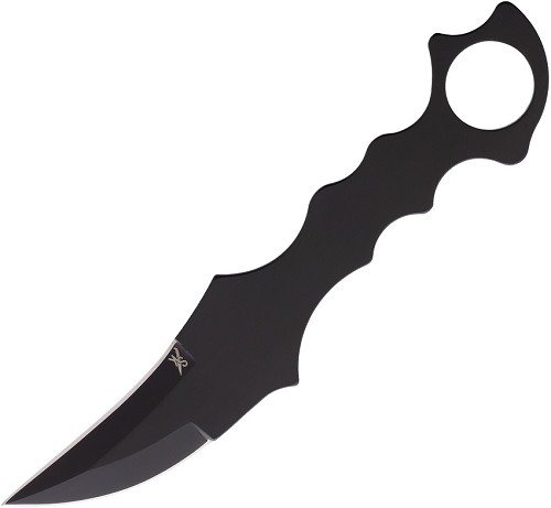 Stroup Artic Fox Fixed Blade Knife Black - STPAFBLKCER 