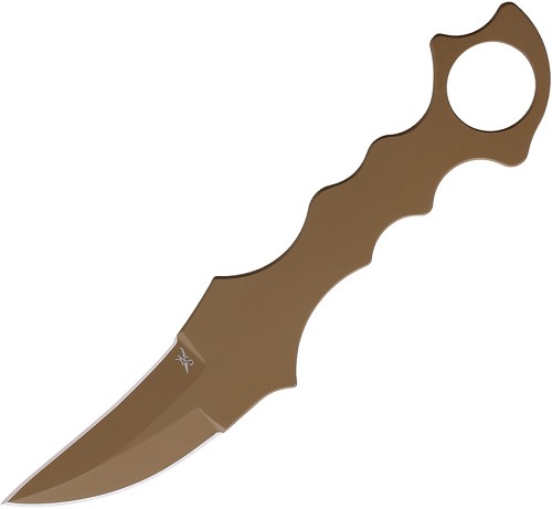 Stroup Artic Fox Fixed Blade Knife FDE - STPAFFDECER 