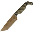 Stroup Bravo 5 Fixed Blade Knife Tanto OD Green - STPB5TODGFDECER 
