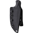 STPGP2BG10S Stroup GP2 Fixed Blade Knife Black 