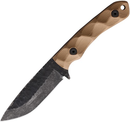 Stroup GP2 Fixed Blade Knife Tan - STPGP2TG10S 