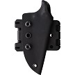 STPMINI1BG10S Stroup Miniature Mod 1 Fixed Blade Knife Black 