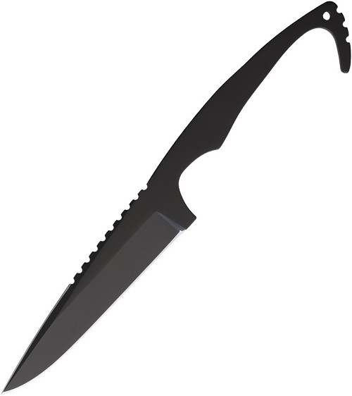 Stroup MK 2 Slim Fixed Blade Knife Black - STPMK2SBBLKCER 
