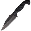 Stroup TU1 Fixed Blade Knife Black - STPTU1BG10S 