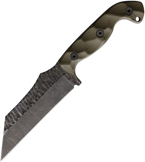 Stroup Knives TU3 Fixed Blade Knife OD Green - STPTU3ODG10S 