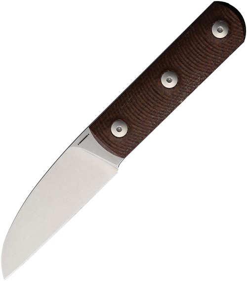 Straight Line Ally EDC Fixed Blade Knife Burlap - STR8ALBB 