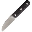 Straight Line Ally EDC Fixed Blade Knife Carbon Fiber - STR8ALCF 